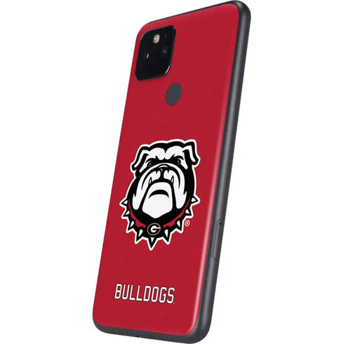 University of Georgia Bulldogs Logo Google Pixel 5 Skin